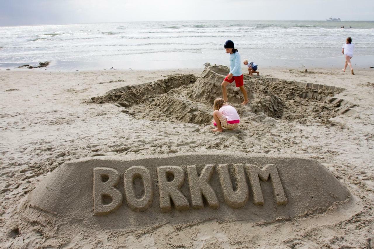 Borkumunterkunft - Woh4 - Im Herzen Der Insel Eksteriør billede